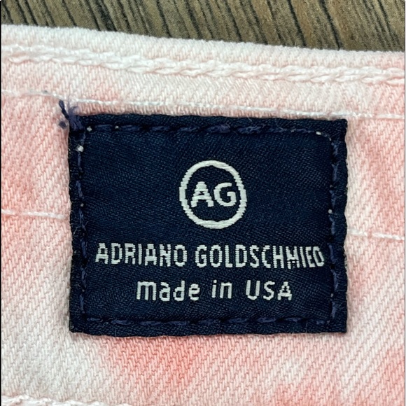 Adriano Goldschmied Daisy Low Rise Denim Cutoff Shorts Tie Dye Print - Picture 7 of 10